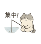 釣りネコ - fishing cat -（個別スタンプ：24）