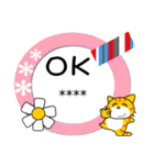可愛いにゃんこ達【33】付箋メモで大人敬語（個別スタンプ：9）