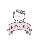 マシュマロみたいなしろいいぬ。（個別スタンプ：34）