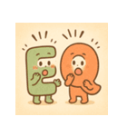 EQ（感情知能）のEちゃんとQちゃん（個別スタンプ：5）