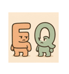 EQ（感情知能）のEちゃんとQちゃん（個別スタンプ：6）