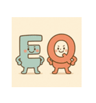 EQ（感情知能）のEちゃんとQちゃん（個別スタンプ：8）