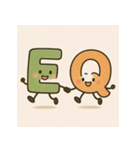 EQ（感情知能）のEちゃんとQちゃん（個別スタンプ：9）