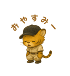 子虎×ベースボール（野球）！（個別スタンプ：12）