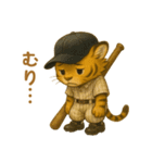 子虎×ベースボール（野球）！（個別スタンプ：34）