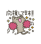 キジトラねこの【敬語多め】スタンプ（個別スタンプ：7）