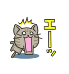 キジトラねこの【敬語多め】スタンプ（個別スタンプ：22）