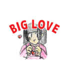 優しい女の子たち（個別スタンプ：4）
