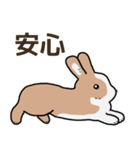 我が子を見守るうさぎ（個別スタンプ：13）