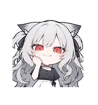 ウルふわ！ウルフガールの日常（個別スタンプ：11）