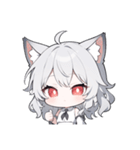 ウルふわ！ウルフガールの日常（個別スタンプ：31）