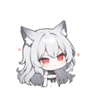 ウルふわ！ウルフガールの日常（個別スタンプ：39）