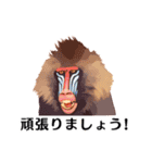 【日常会話・敬語】どうぶつえん（個別スタンプ：14）