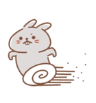表情豊かなうさぎ usamusiのスタンプ21（個別スタンプ：22）