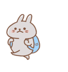 表情豊かなうさぎ usamusiのスタンプ21（個別スタンプ：23）
