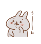 表情豊かなうさぎ usamusiのスタンプ21（個別スタンプ：29）