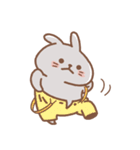 表情豊かなうさぎ usamusiのスタンプ21（個別スタンプ：38）