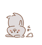 表情豊かなうさぎ usamusiのスタンプ21（個別スタンプ：39）