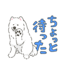 サモエドっぽいサモエドスタンプ2（個別スタンプ：2）