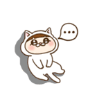 【毎日使える】白猫の座敷童めぐちゃん（個別スタンプ：28）