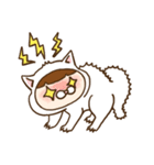 【毎日使える】白猫の座敷童めぐちゃん（個別スタンプ：39）