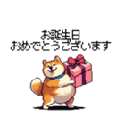 母の日 父の日 記念日の太っちょ柴犬（個別スタンプ：21）