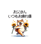 母の日 父の日 記念日の太っちょ柴犬（個別スタンプ：30）