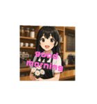 朝のおはようマジック（個別スタンプ：2）