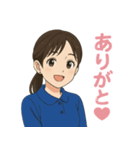 かわいい女の子 リアクション2（個別スタンプ：2）