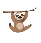 ナマケモノポーズ（個別スタンプ：3）