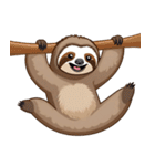 ナマケモノポーズ（個別スタンプ：10）
