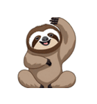ナマケモノポーズ（個別スタンプ：18）