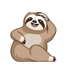 ナマケモノポーズ（個別スタンプ：19）