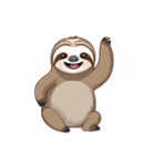 ナマケモノポーズ（個別スタンプ：20）