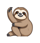 ナマケモノポーズ（個別スタンプ：32）