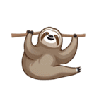 ナマケモノポーズ（個別スタンプ：33）