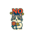 レトロポップにゃんこ（個別スタンプ：8）