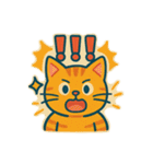 レトロポップにゃんこ（個別スタンプ：22）