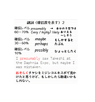 どこかで使えるシリーズ（中学高校英語編）（個別スタンプ：29）