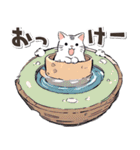 ダジャレ♡ゆるい手書きネコ（個別スタンプ：7）
