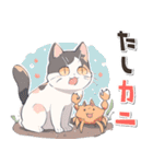 ダジャレ♡ゆるい手書きネコ（個別スタンプ：9）