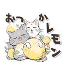 ダジャレ♡ゆるい手書きネコ（個別スタンプ：12）