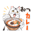 ダジャレ♡ゆるい手書きネコ（個別スタンプ：14）