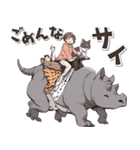 ダジャレ♡ゆるい手書きネコ（個別スタンプ：35）