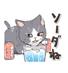 ダジャレ♡ゆるい手書きネコ（個別スタンプ：37）