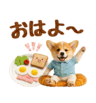 ラフな敬語の癒しコーギー（個別スタンプ：6）
