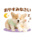ラフな敬語の癒しコーギー（個別スタンプ：16）