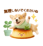ラフな敬語の癒しコーギー（個別スタンプ：24）