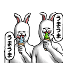 どうぶつが大好き02うさぎ_pro4学生向け（個別スタンプ：22）
