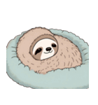布団ナマケモノ（個別スタンプ：1）